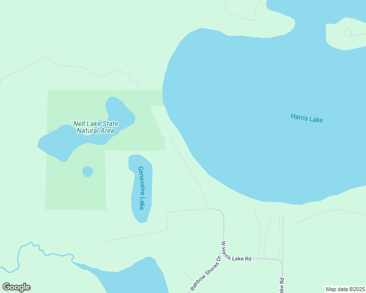 map of restaurants, bars, coffee shops, grocery stores, and more near 1219 West Harris Lake Road in Presque Isle