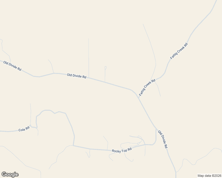 map of restaurants, bars, coffee shops, grocery stores, and more near 168 Old Divide Road in Roundup