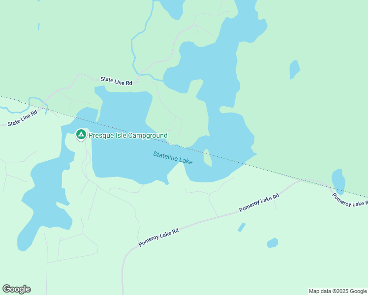 map of restaurants, bars, coffee shops, grocery stores, and more near 13588 State Line Lake Road East in Vilas County