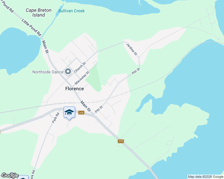 map of restaurants, bars, coffee shops, grocery stores, and more near 87 Pitt Street in Florence