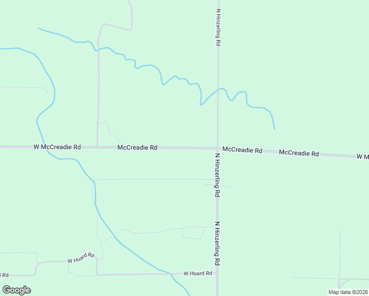 map of restaurants, bars, coffee shops, grocery stores, and more near West McCreadie Road in Prosser