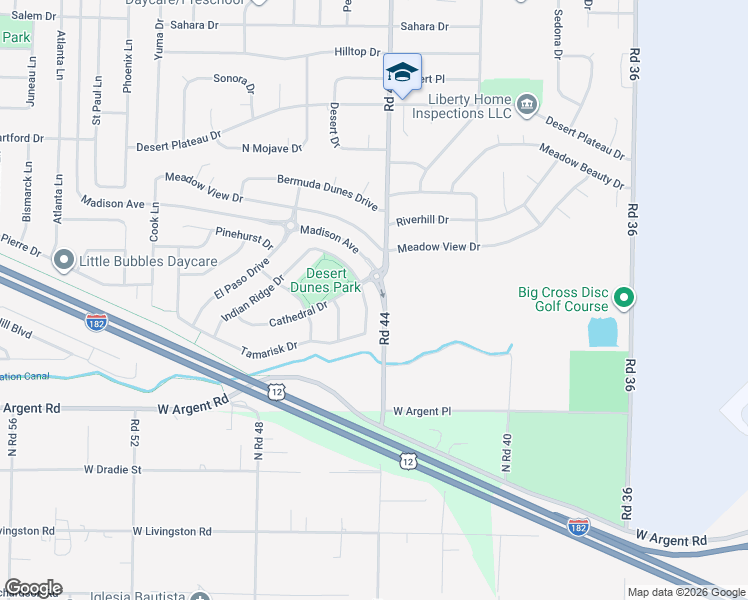 map of restaurants, bars, coffee shops, grocery stores, and more near 3511 Hovley Lane in Pasco