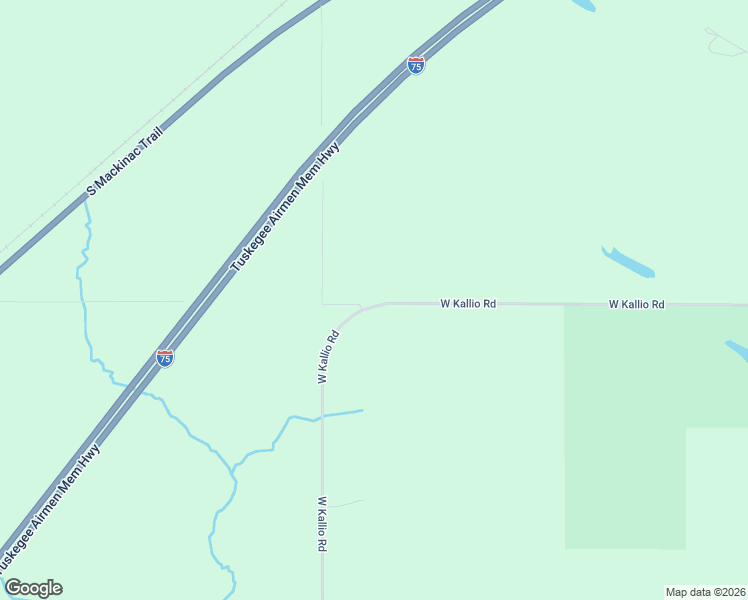 map of restaurants, bars, coffee shops, grocery stores, and more near 8000-8012 West Kallio Road in Rudyard