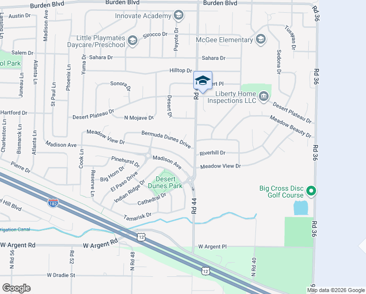 map of restaurants, bars, coffee shops, grocery stores, and more near 4502 Meadow View Drive in Pasco