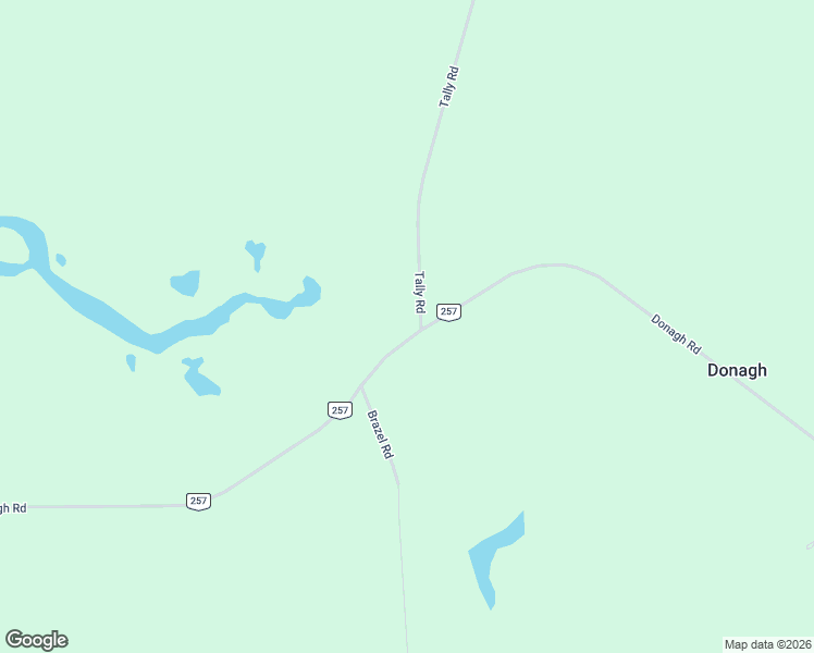 map of restaurants, bars, coffee shops, grocery stores, and more near 824 Prince Edward Island 257 in Queens County