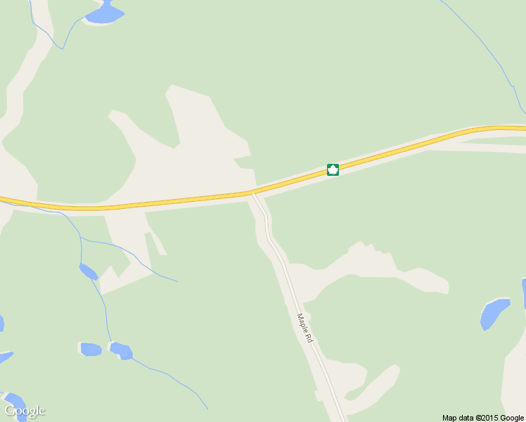 map of restaurants, bars, coffee shops, grocery stores, and more near 0 Maple Road in Bonfield