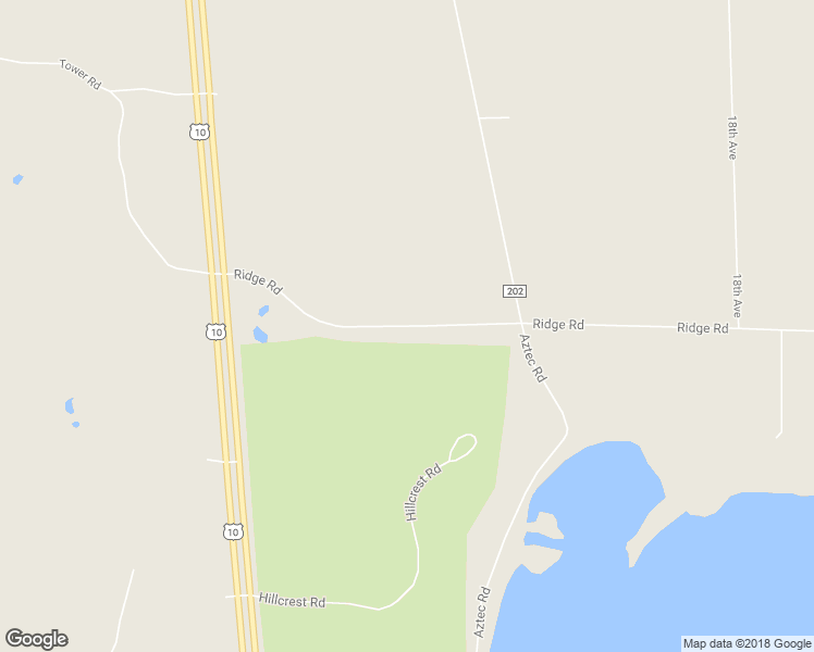 map of restaurants, bars, coffee shops, grocery stores, and more near 1359 Ridge Road in Motley