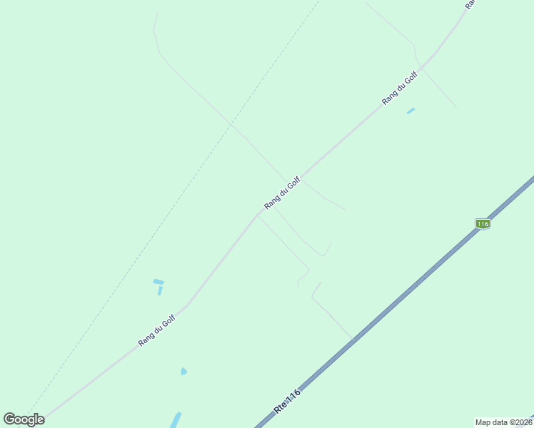 map of restaurants, bars, coffee shops, grocery stores, and more near 366 Rang du Golf in Plessisville