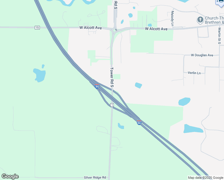 map of restaurants, bars, coffee shops, grocery stores, and more near 21081 Co Highway 1 in Fergus Falls