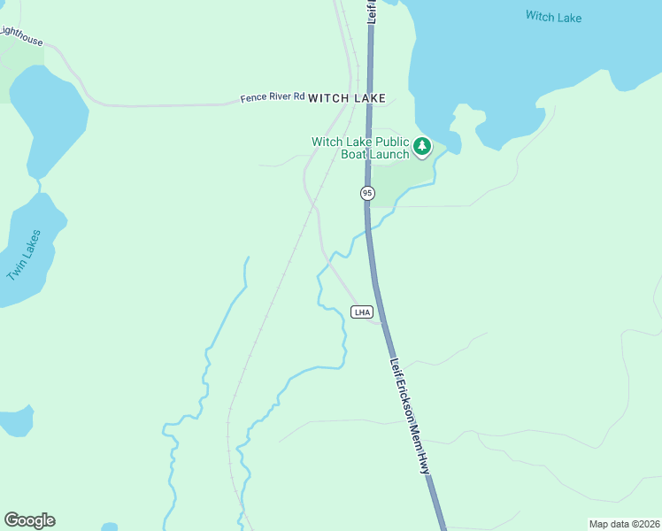 map of restaurants, bars, coffee shops, grocery stores, and more near County Road LHA in Marquette County