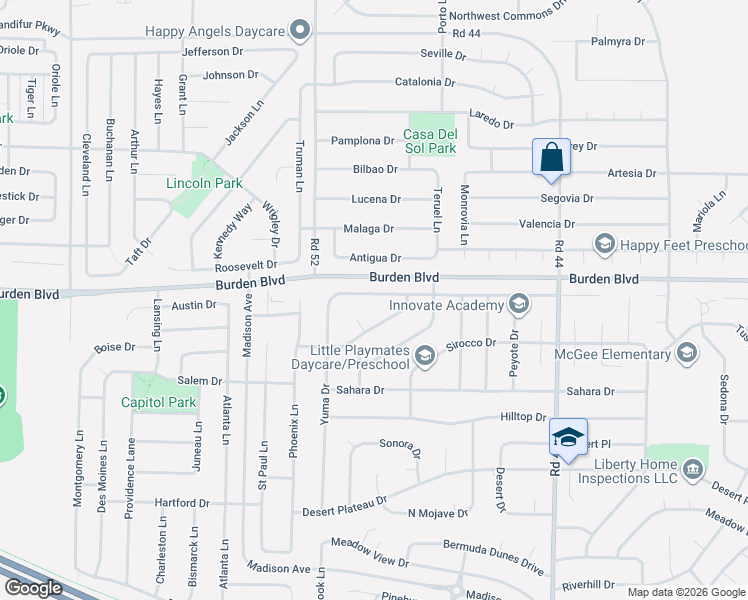 map of restaurants, bars, coffee shops, grocery stores, and more near 4911 N Sinai Dr in Pasco