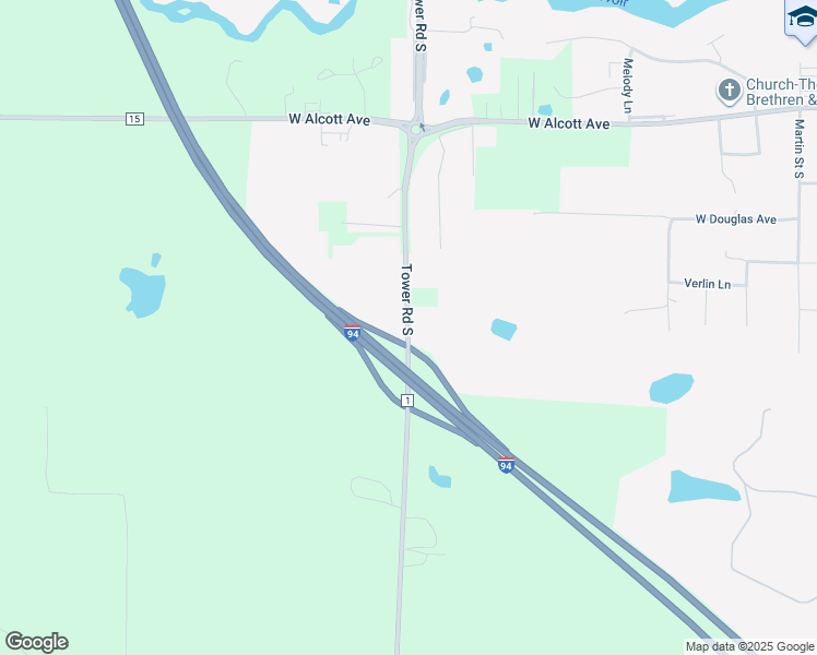 map of restaurants, bars, coffee shops, grocery stores, and more near 21081 Co Highway 1 in Fergus Falls