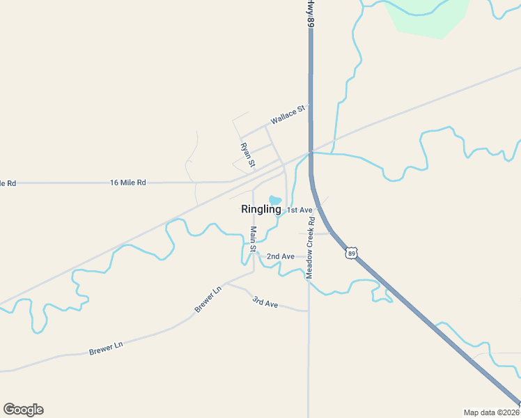 map of restaurants, bars, coffee shops, grocery stores, and more near in Ringling