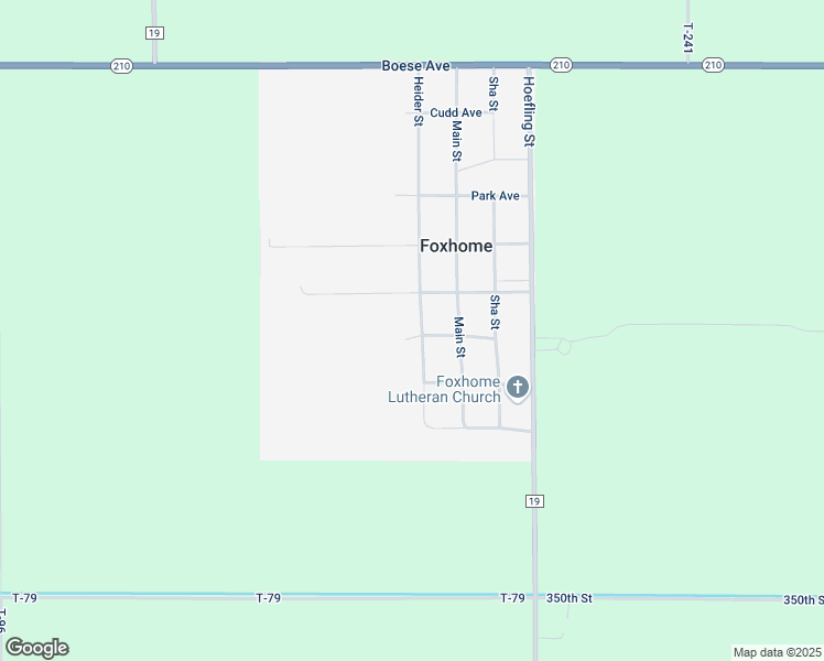 map of restaurants, bars, coffee shops, grocery stores, and more near 502 Heider Street in Foxhome