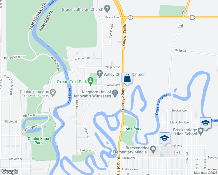 map of restaurants, bars, coffee shops, grocery stores, and more near 419 Wilkin Avenue in Breckenridge