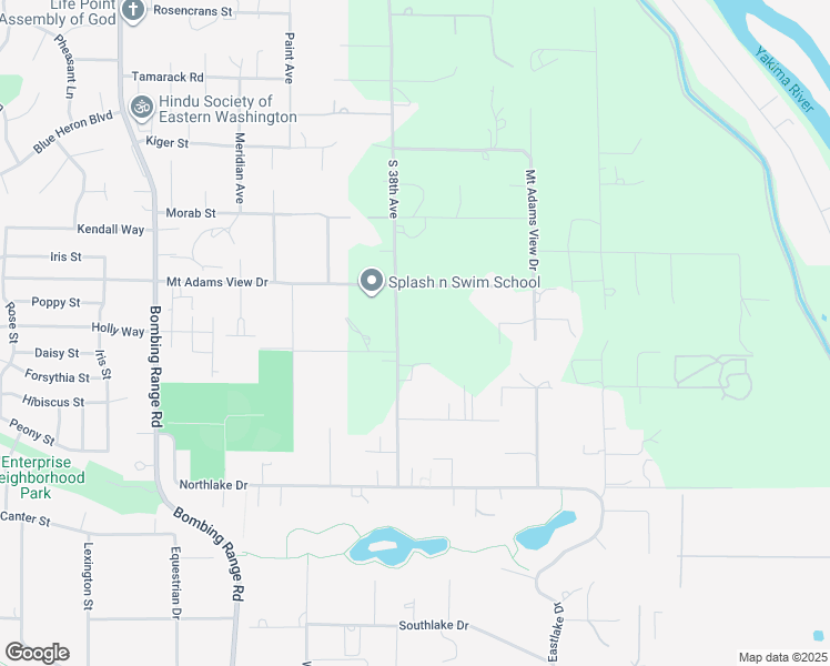 map of restaurants, bars, coffee shops, grocery stores, and more near 2720 South 38th Avenue in West Richland