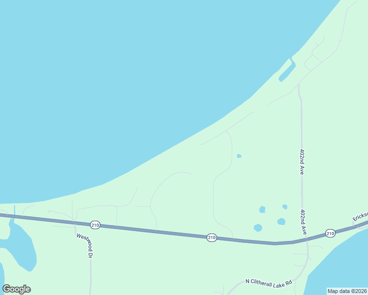 map of restaurants, bars, coffee shops, grocery stores, and more near 21539 Coleman Road in Clitherall