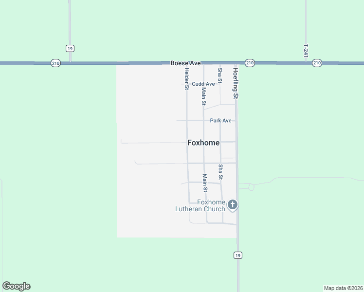 map of restaurants, bars, coffee shops, grocery stores, and more near 403 Heider Street in Foxhome