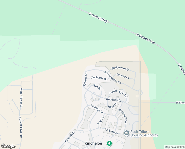 map of restaurants, bars, coffee shops, grocery stores, and more near 2-28 Forest Lodge Road in Kinross Charter Township
