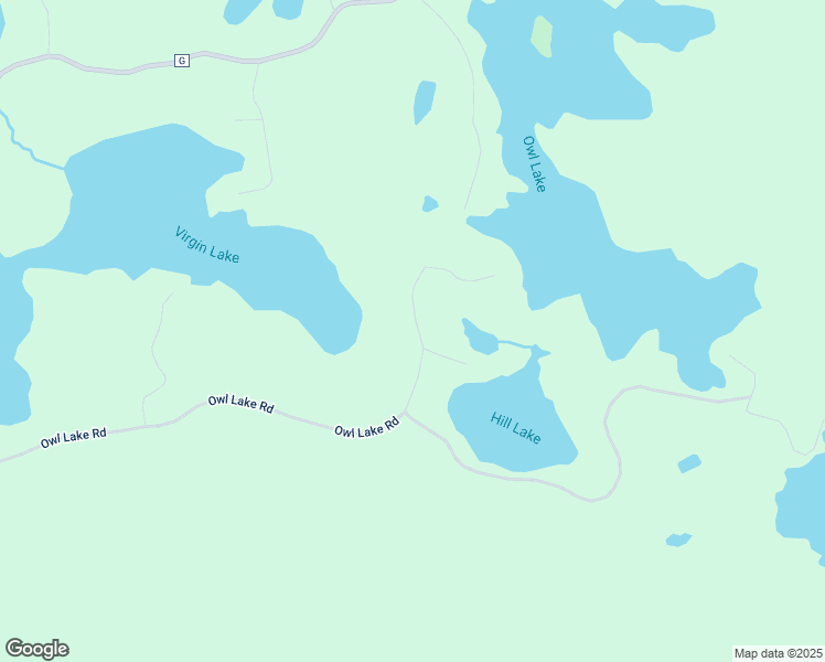 map of restaurants, bars, coffee shops, grocery stores, and more near 1121 Owl Lake Road in Mercer