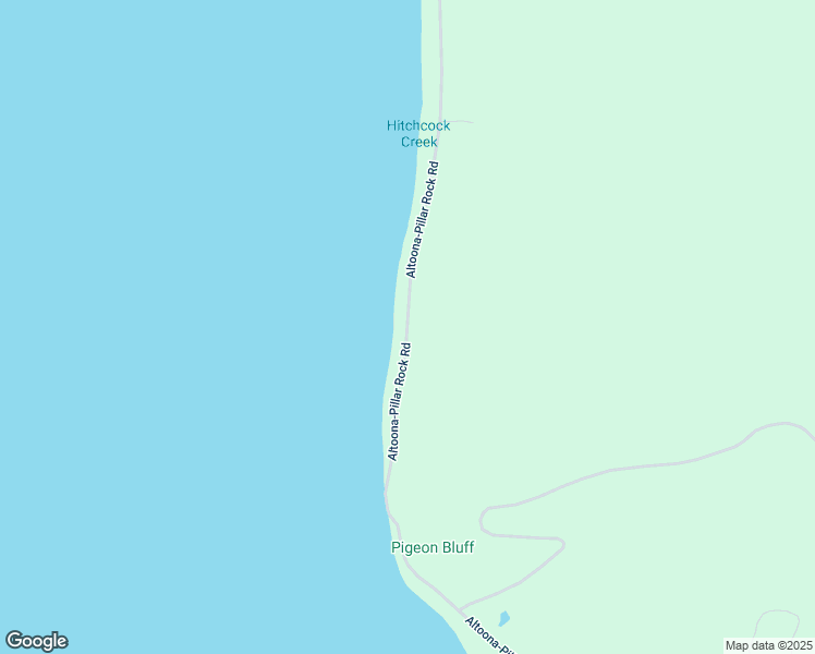 map of restaurants, bars, coffee shops, grocery stores, and more near 1023 Altoona-Pillar Rock Road in Rosburg