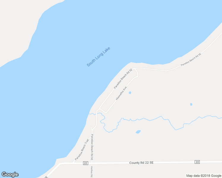 map of restaurants, bars, coffee shops, grocery stores, and more near 8339 Paradise Beach Road Southeast in Brainerd
