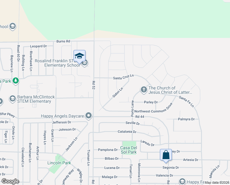 map of restaurants, bars, coffee shops, grocery stores, and more near 4823-4921 Parley Court in Pasco