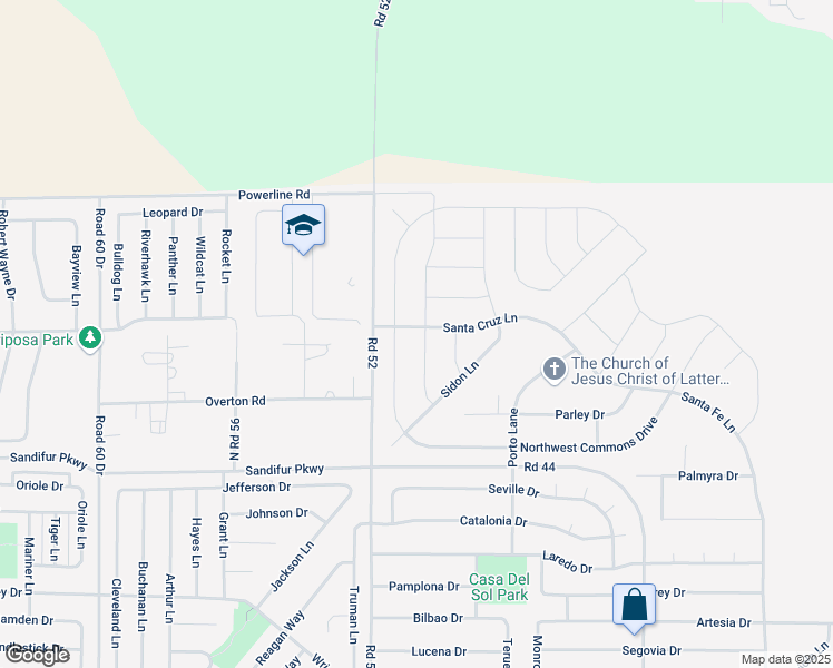 map of restaurants, bars, coffee shops, grocery stores, and more near 6110 Ramus Lane in Pasco