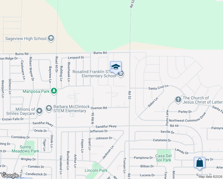 map of restaurants, bars, coffee shops, grocery stores, and more near 199 Curlew Lane in Pasco