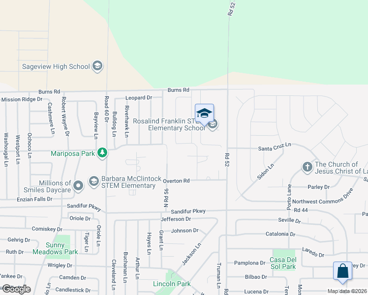 map of restaurants, bars, coffee shops, grocery stores, and more near 199 Curlew Ln in Pasco