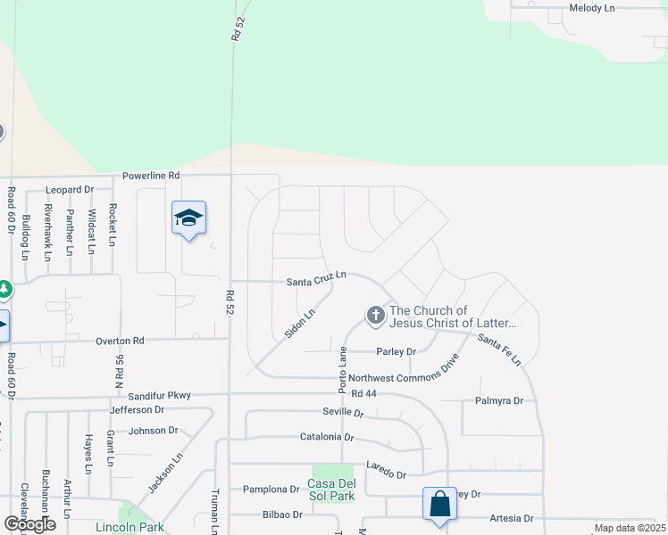 map of restaurants, bars, coffee shops, grocery stores, and more near 4801 Santa Cruz Lane in Pasco