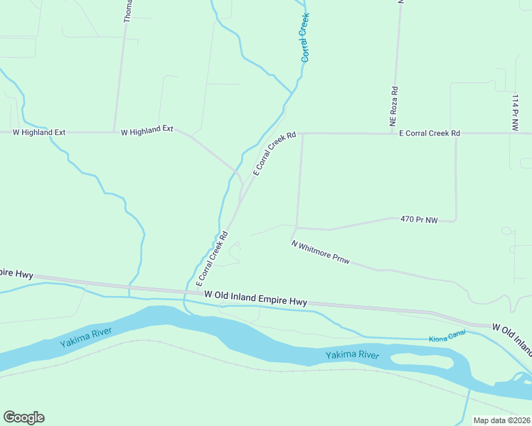 map of restaurants, bars, coffee shops, grocery stores, and more near 47608 North Whitmore Prnw in Benton City