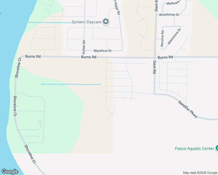 map of restaurants, bars, coffee shops, grocery stores, and more near 3291 Dent Road in Pasco