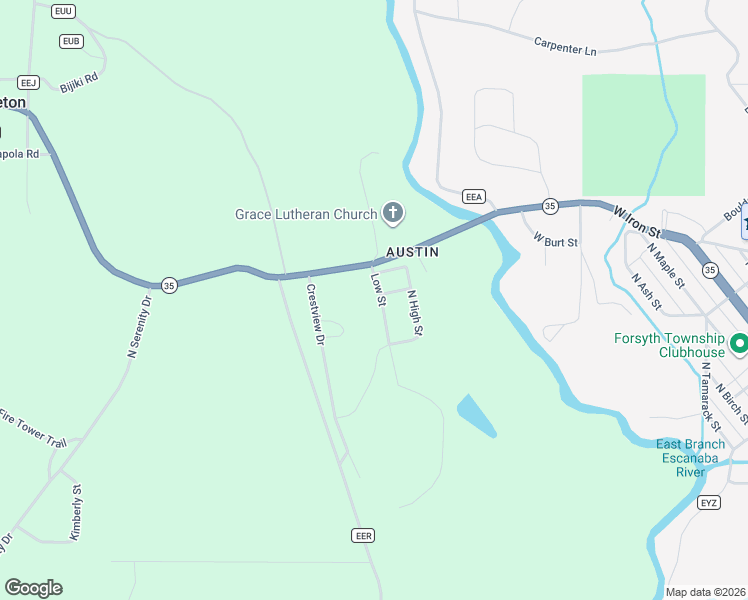 map of restaurants, bars, coffee shops, grocery stores, and more near 181-299 Low Street in Gwinn