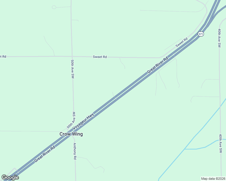 map of restaurants, bars, coffee shops, grocery stores, and more near 8721 Minnesota 371 in Brainerd