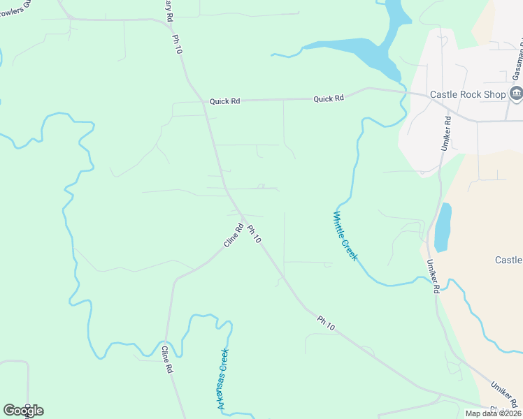 map of restaurants, bars, coffee shops, grocery stores, and more near 496 Ph 10 in Castle Rock