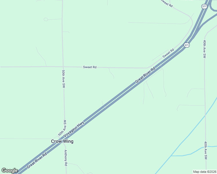 map of restaurants, bars, coffee shops, grocery stores, and more near 8721 Minnesota 371 in Brainerd