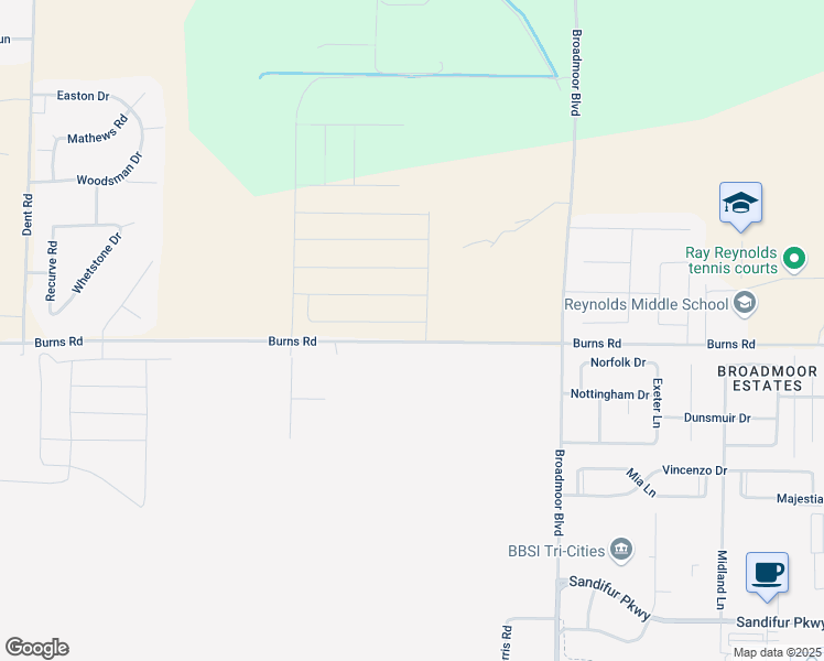 map of restaurants, bars, coffee shops, grocery stores, and more near Powerline in Pasco