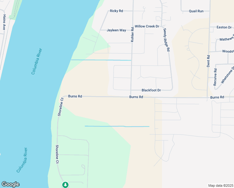 map of restaurants, bars, coffee shops, grocery stores, and more near 3601-4161 Dent Road in Pasco