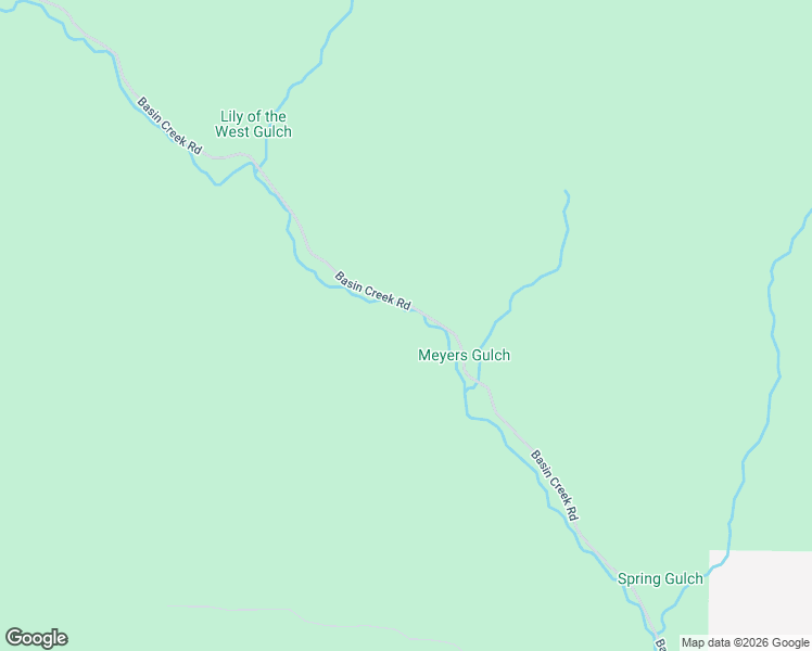 map of restaurants, bars, coffee shops, grocery stores, and more near 6 Basin Creek Road in Basin