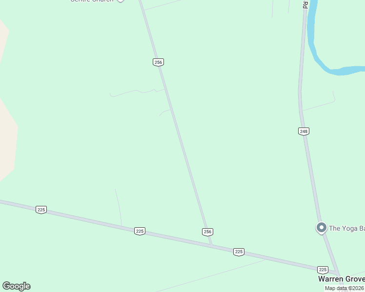 map of restaurants, bars, coffee shops, grocery stores, and more near 1534 LOYALIST Road - Route 256 in Warren Grove