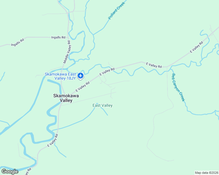map of restaurants, bars, coffee shops, grocery stores, and more near 314 East Valley Road in Skamokawa Valley