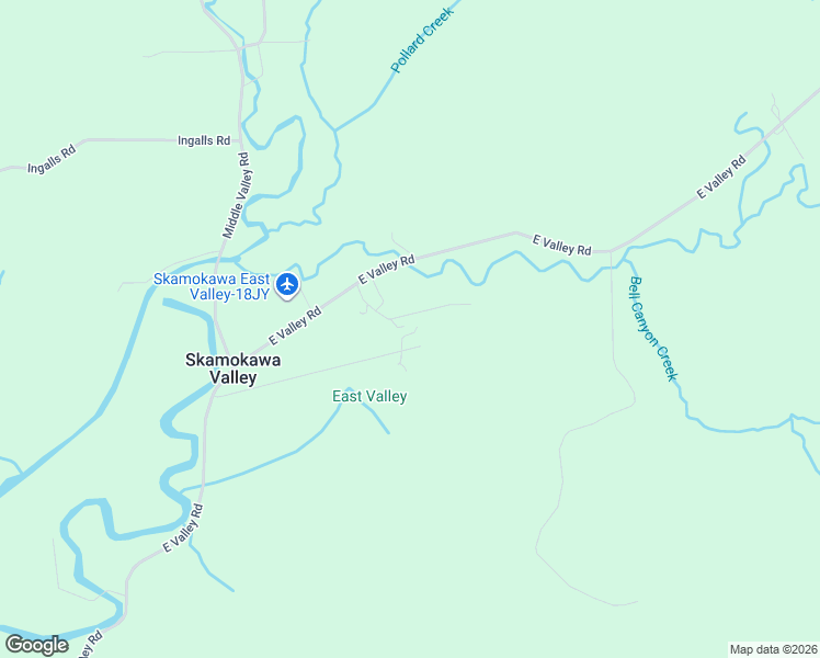 map of restaurants, bars, coffee shops, grocery stores, and more near 314 East Valley Road in Skamokawa Valley