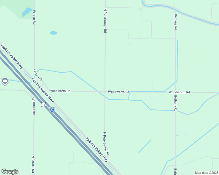 map of restaurants, bars, coffee shops, grocery stores, and more near 453-807 N Puterbaugh Rd in Grandview
