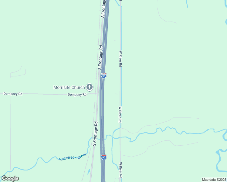 map of restaurants, bars, coffee shops, grocery stores, and more near 2050 West River Road in Deer Lodge