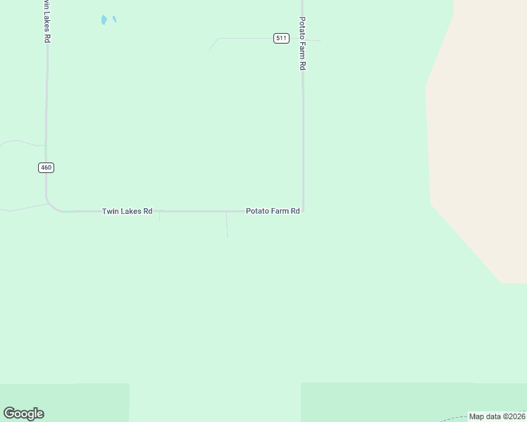 map of restaurants, bars, coffee shops, grocery stores, and more near Potato Farm Road in Newberry