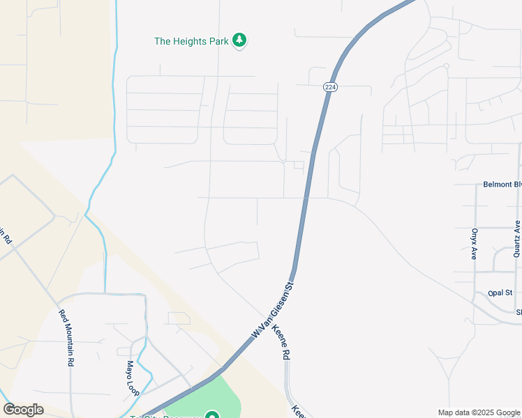 map of restaurants, bars, coffee shops, grocery stores, and more near 7822-7878 West Van Giesen Street in West Richland