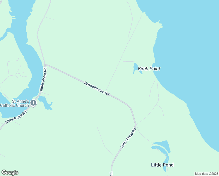 map of restaurants, bars, coffee shops, grocery stores, and more near 21 Stubberts Shore Road in Alder Point
