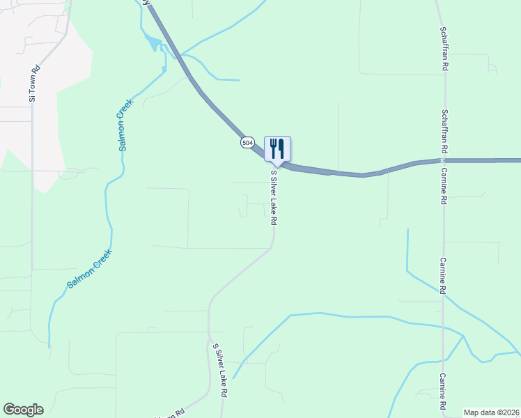 map of restaurants, bars, coffee shops, grocery stores, and more near 125 South Silver Lake Road in Castle Rock