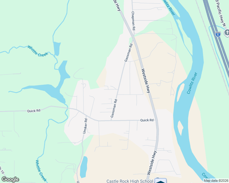 map of restaurants, bars, coffee shops, grocery stores, and more near 120 Gassman Road in Castle Rock